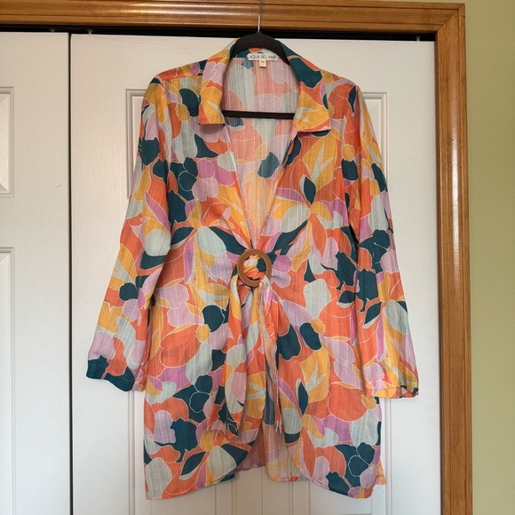 Aqua Del Mar Swim Cover Up - Picture 3 of 10